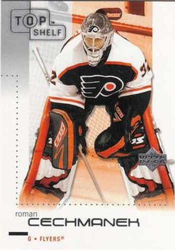 #64 Roman Cechmanek - Philadelphia Flyers - 2002-03 Upper Deck Top Shelf Hockey