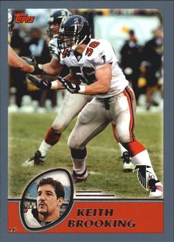 #64 Keith Brooking - Atlanta Falcons - 2003 Topps Football