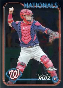 #64 Keibert Ruiz - Washington Nationals - 2024 Topps Chrome Baseball