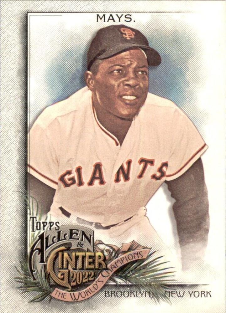 #64 Willie Mays - San Francisco Giants - 2022 Topps Allen & Ginter Baseball
