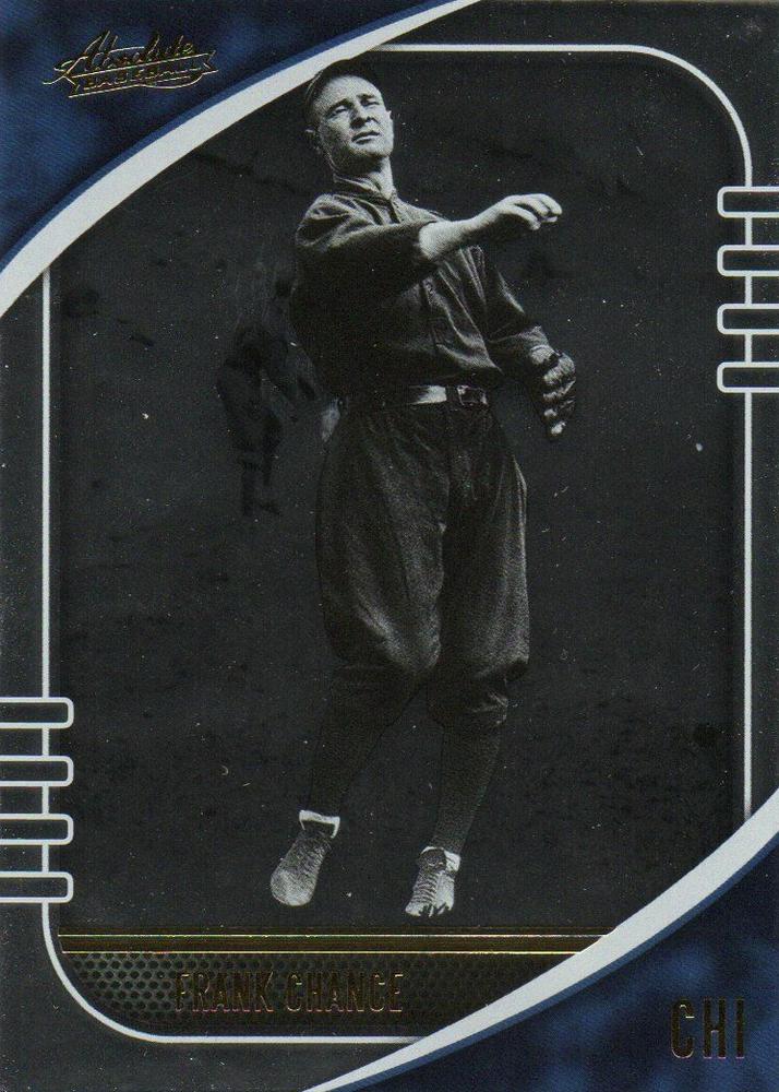 #64 Frank Chance - Chicago Cubs - 2021 Panini Absolute Baseball