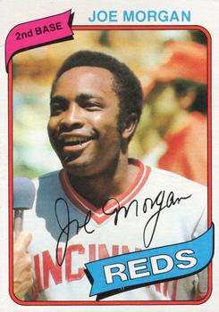 #650 Joe Morgan - Cincinnati Reds - 1980 Topps Baseball