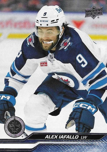 #651 Alex Iafallo - Winnipeg Jets - 2023-24 Upper Deck Hockey
