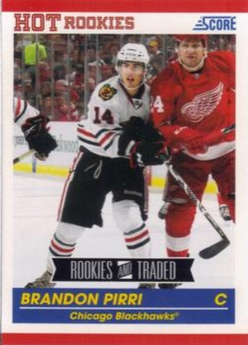 #651 Brandon Pirri - Chicago Blackhawks - 2010-11 Score Hockey