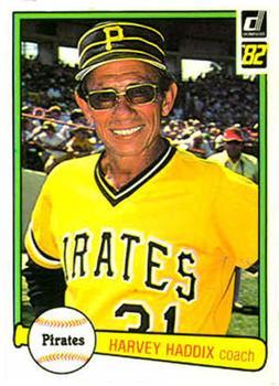#651 Harvey Haddix - Pittsburgh Pirates - 1982 Donruss Baseball