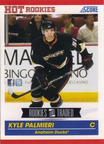 #653 Kyle Palmieri - Anaheim Ducks - 2010-11 Score Hockey