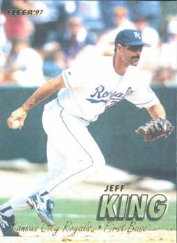#656 Jeff King - Kansas City Royals - 1997 Fleer Baseball