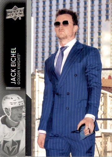 #656b Jack Eichel - Vegas Golden Knights - 2021-22 Upper Deck Hockey