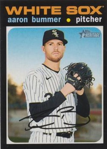 #659 Aaron Bummer - Chicago White Sox - 2020 Topps Heritage Baseball