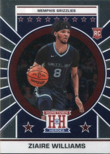 #659 Ziaire Williams - Memphis Grizzlies - 2021-22 Panini Chronicles Basketball