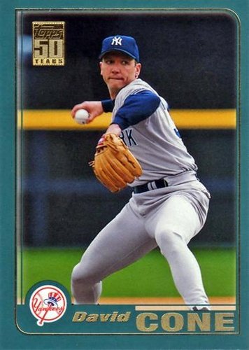 #65 David Cone - New York Yankees - 2001 Topps Baseball