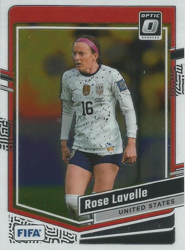 #65 Rose Lavelle - USA - 2023-24 Donruss - Optic Soccer