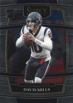 #65 Davis Mills - Houston Texans - 2021 Panini Select Football