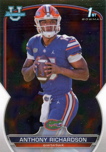 #65a Anthony Richardson - Florida Gators - 2022 Bowman Chrome University Football