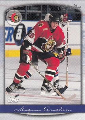 #65 Magnus Arvedson - Ottawa Senators - 1999-00 Topps Premier Plus Hockey