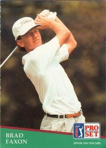 #65 Brad Faxon - 1991 Pro Set PGA Tour Golf