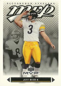 #65 Jeff Reed - Pittsburgh Steelers - 2003 Upper Deck MVP Football