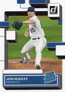 #65 Jon Heasley - Kansas City Royals - 2022 Donruss Baseball