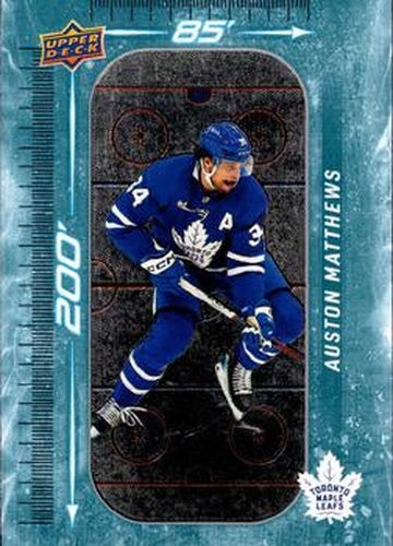 #DM-65 Auston Matthews - Toronto Maple Leafs - 2023-24 Upper Deck - 200' x 85' Hockey