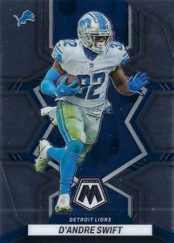 #65 D'Andre Swift - Detroit Lions - 2022 Panini Mosaic Football