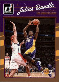 #65 Julius Randle - Los Angeles Lakers - 2016-17 Donruss Basketball