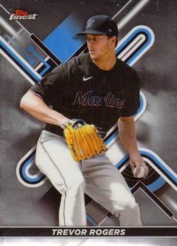 #65 Trevor Rogers - Miami Marlins - 2022 Finest Baseball