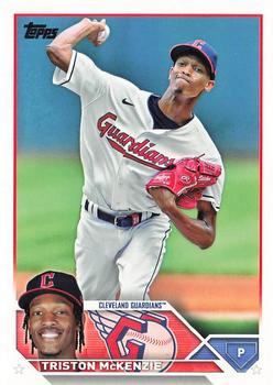 #65 Triston McKenzie - Cleveland Guardians - 2023 Topps Baseball