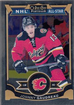 #65 Johnny Gaudreau - Calgary Flames - 2015-16 O-Pee-Chee Platinum Hockey