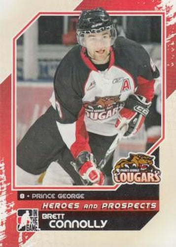 #65 Brett Connolly - Prince George Cougars - 2010-11 In The Game Heroes and Prospects Hockey
