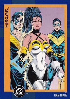 #65 Mirage - 1993 SkyBox DC Cosmic Teams