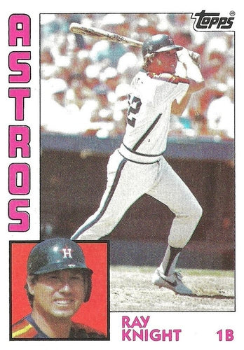 #660 Ray Knight - Houston Astros - 1984 Topps Baseball