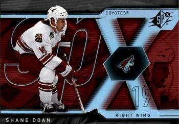#11 Shane Doan - Phoenix Coyotes - 2007-08 SPx Hockey