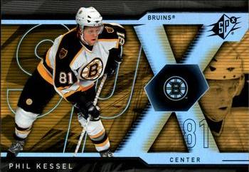 #69 Phil Kessel - Boston Bruins - 2007-08 SPx Hockey