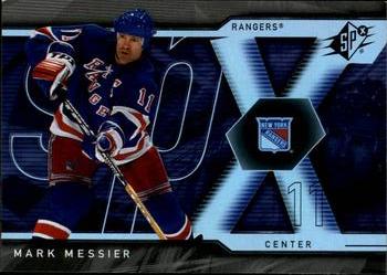 #93 Mark Messier - New York Rangers - 2007-08 SPx Hockey