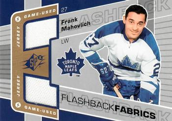 #110 Frank Mahovlich - Toronto Maple Leafs - 2007-08 SPx Hockey