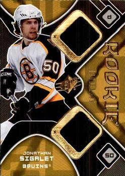 #183 Jonathan Sigalet - Boston Bruins - 2007-08 SPx Hockey