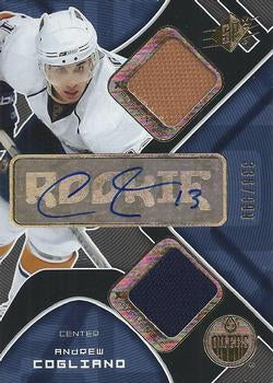 #210 Andrew Cogliano - Edmonton Oilers - 2007-08 SPx Hockey