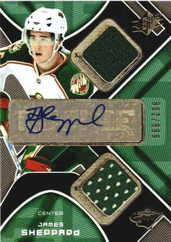 #217 James Sheppard - Minnesota Wild - 2007-08 SPx Hockey