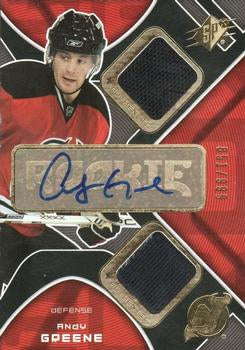 #221 Andy Greene - New Jersey Devils - 2007-08 SPx Hockey