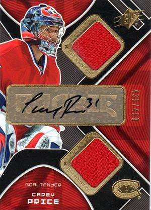 #233 Carey Price - Montreal Canadiens - 2007-08 SPx Hockey