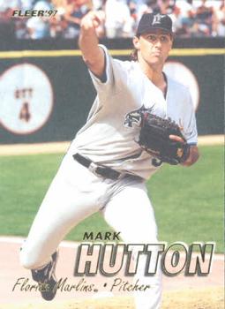 #661 Mark Hutton - Florida Marlins - 1997 Fleer Baseball