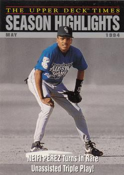 #101 Neifi Perez - Central Valley Rockies - 1995 Upper Deck Minor League Baseball