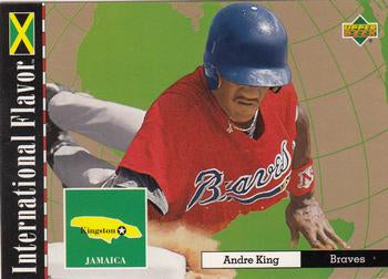 #109 Andre King - Macon Braves - 1995 Upper Deck Minor League Baseball