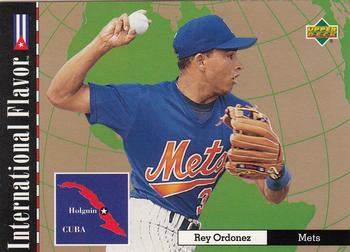 #110 Rey Ordonez - St. Lucie Mets - 1995 Upper Deck Minor League Baseball