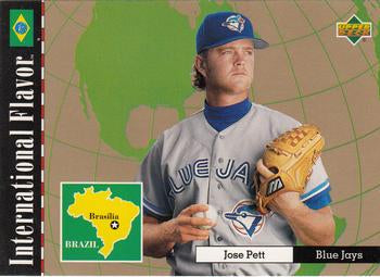 #111 Jose Pett - Dunedin Blue Jays - 1995 Upper Deck Minor League Baseball
