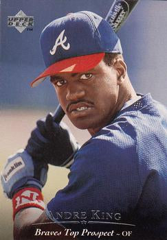 #118 Andre King - Macon Braves - 1995 Upper Deck Minor League Baseball