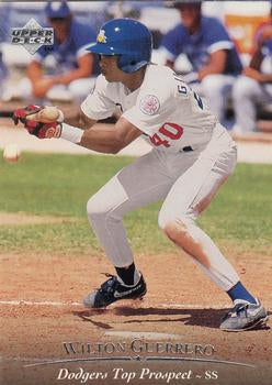 #152 Wilton Guerrero - Vero Beach Dodgers - 1995 Upper Deck Minor League Baseball