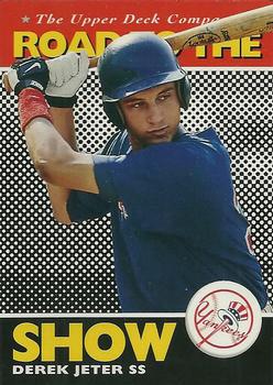 #165 Derek Jeter - Columbus Clippers - 1995 Upper Deck Minor League Baseball