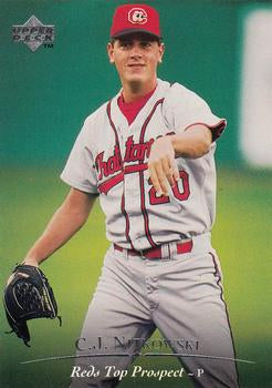 #192 C.J. Nitkowski - Chattanooga Lookouts - 1995 Upper Deck Minor League Baseball