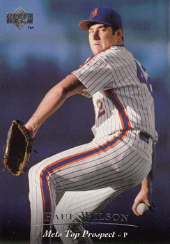 #200 Paul Wilson - St. Lucie Mets - 1995 Upper Deck Minor League Baseball
